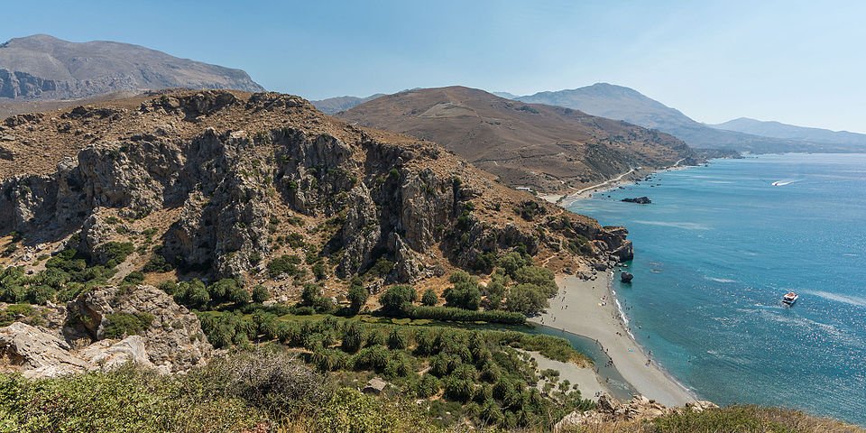 Preveli beach